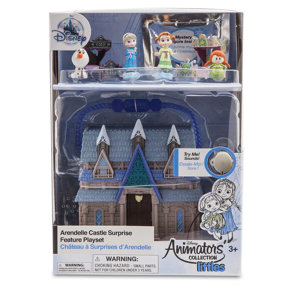 Disney Animators Little Collection Arendelle Castle Surprise Playset Frozen Elsa