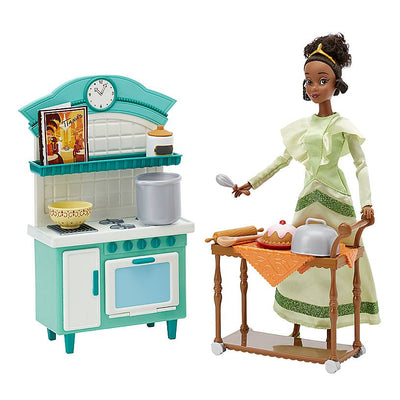 Disney Tiana Classic Doll Restaurant Play Set The Princess and the Frog New Box