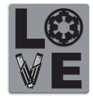 Disney Parks Imperial Crest LOVE Her Universe Limited Release Pin New with Card