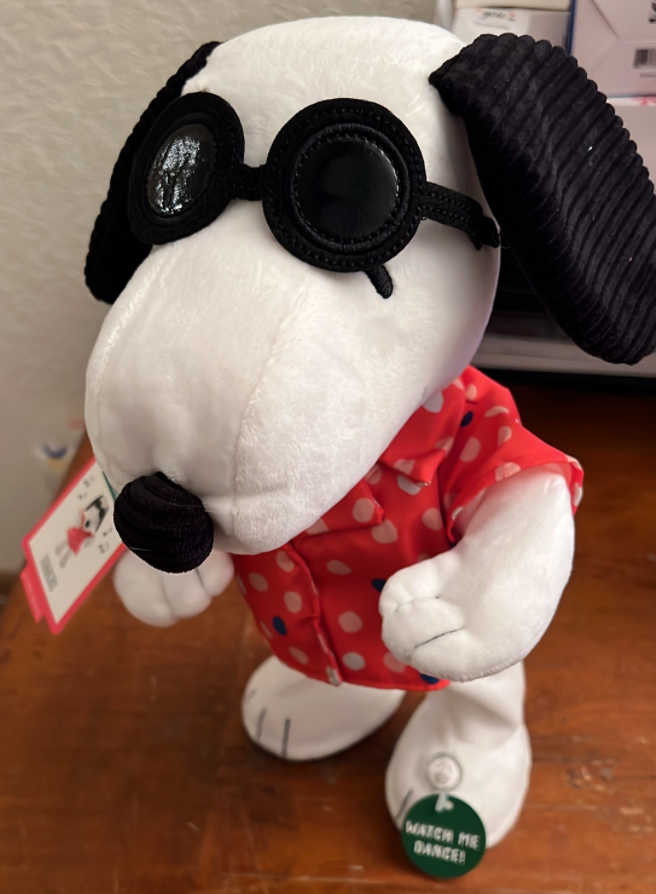 Hallmark Peanuts Snoopy Plush With Sound and Motion New With Tag