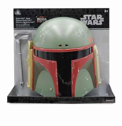 Disney Star Wars The Book of Boba Fett Voice Changing Mask New with Box