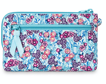 Disney Mickey Mouse Colorful Garden Wristlet by Vera Bradley New with Tag