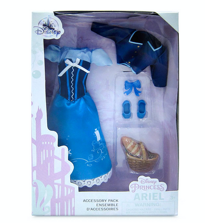Disney Ariel Classic Doll Accessory Pack New with Box