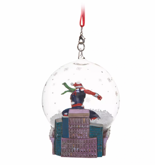 Disney Sketchbook Spider-Man Snowglobe Christmas Ornament New with Tag