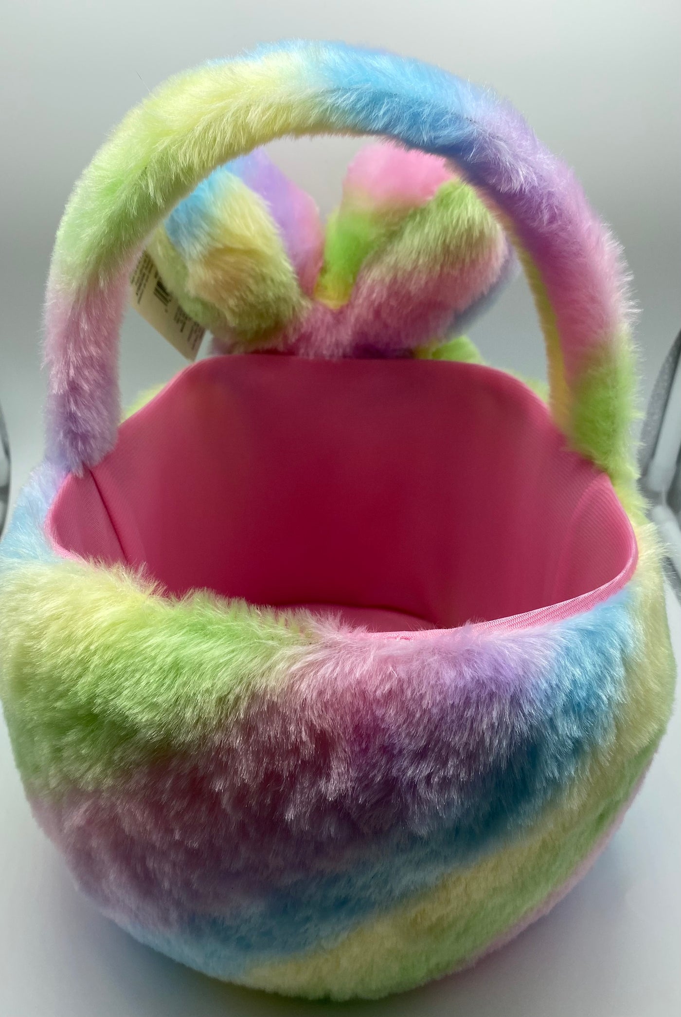 Peeps Easter Peep Tie Dye Bunny Rainbow Basket Plush New with Tag