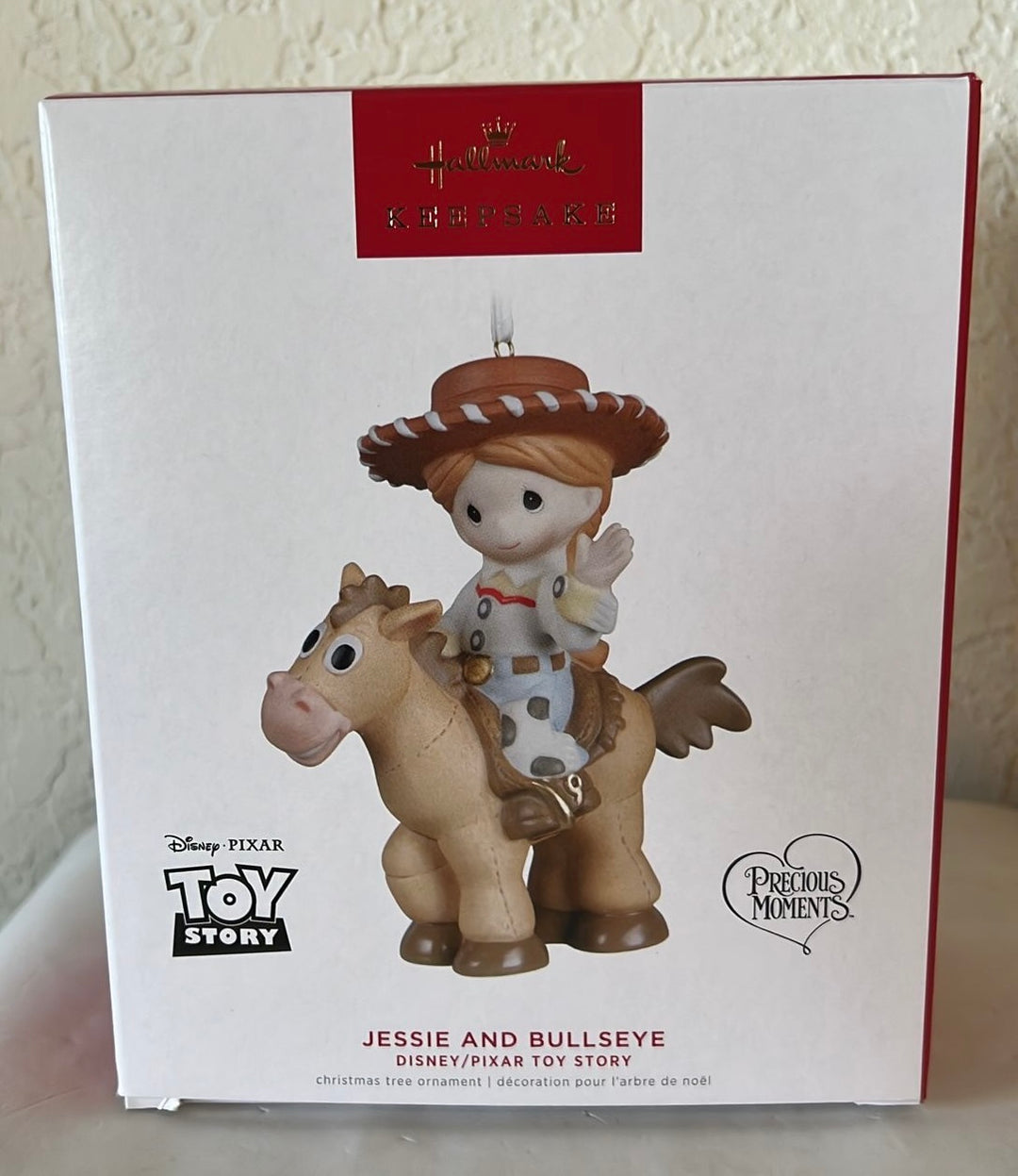 Hallmark 2022 Disney Precious Moments Toy Story Jessie Bullseye