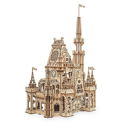 Disney Parks Castle Wooden Puzzle New
