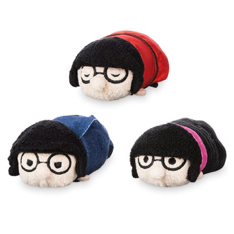 Disney Edna Mode Mini Tsum Plush Box Set Incredibles 2 New with Box