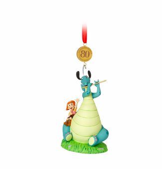 Disney Sketchbook 80th The Reluctant Dragon Legacy Christmas Ornament New w Tag