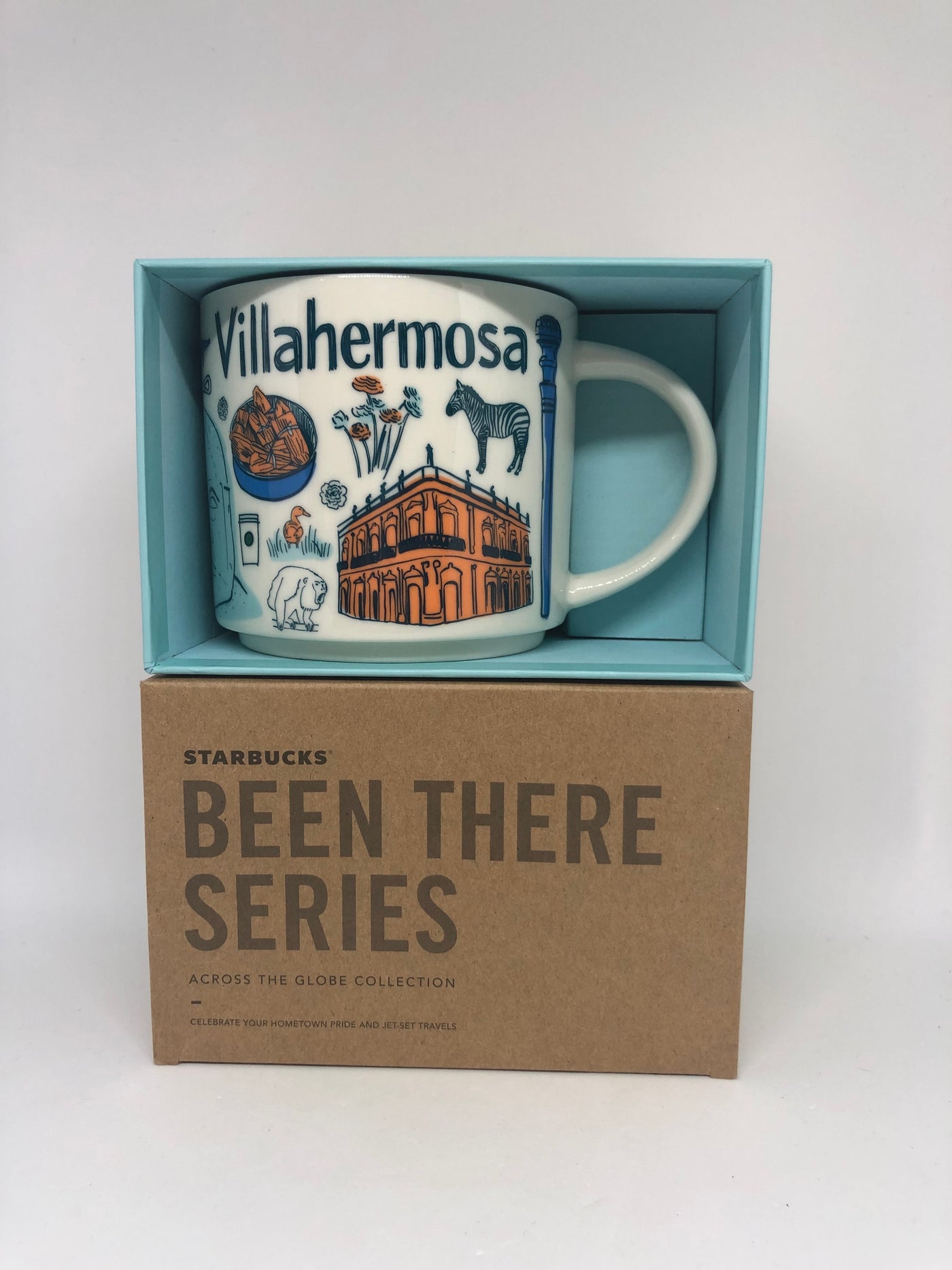 Starbucks Been There Series Villahermosa Mexico Ceramic Coffee Mug New