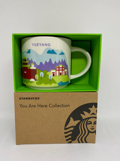 Starbucks You Are Here Collection Yueyang China Ceramic Coffee Mug New With Box