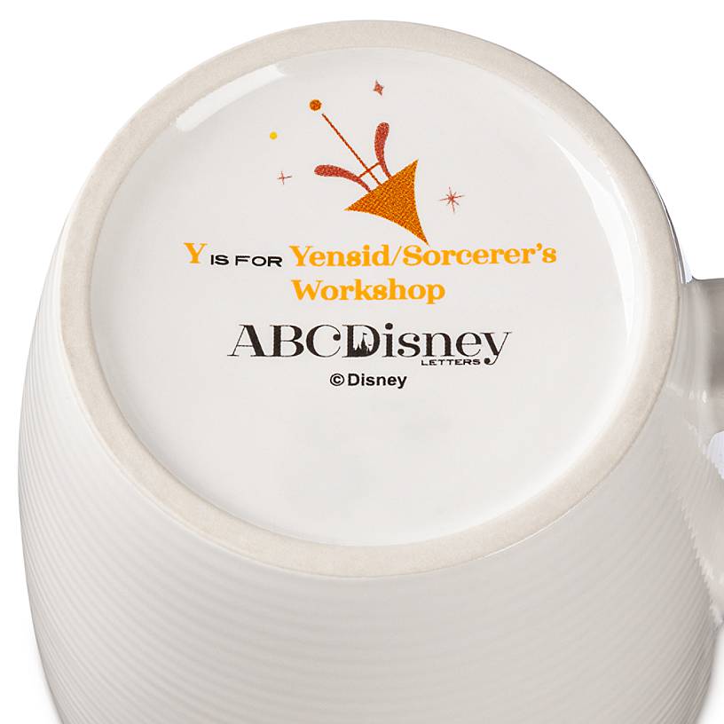 Disney Disneyland ABC Letters Y is for Yensid Sorcerer's Workshop Coffee Mug New