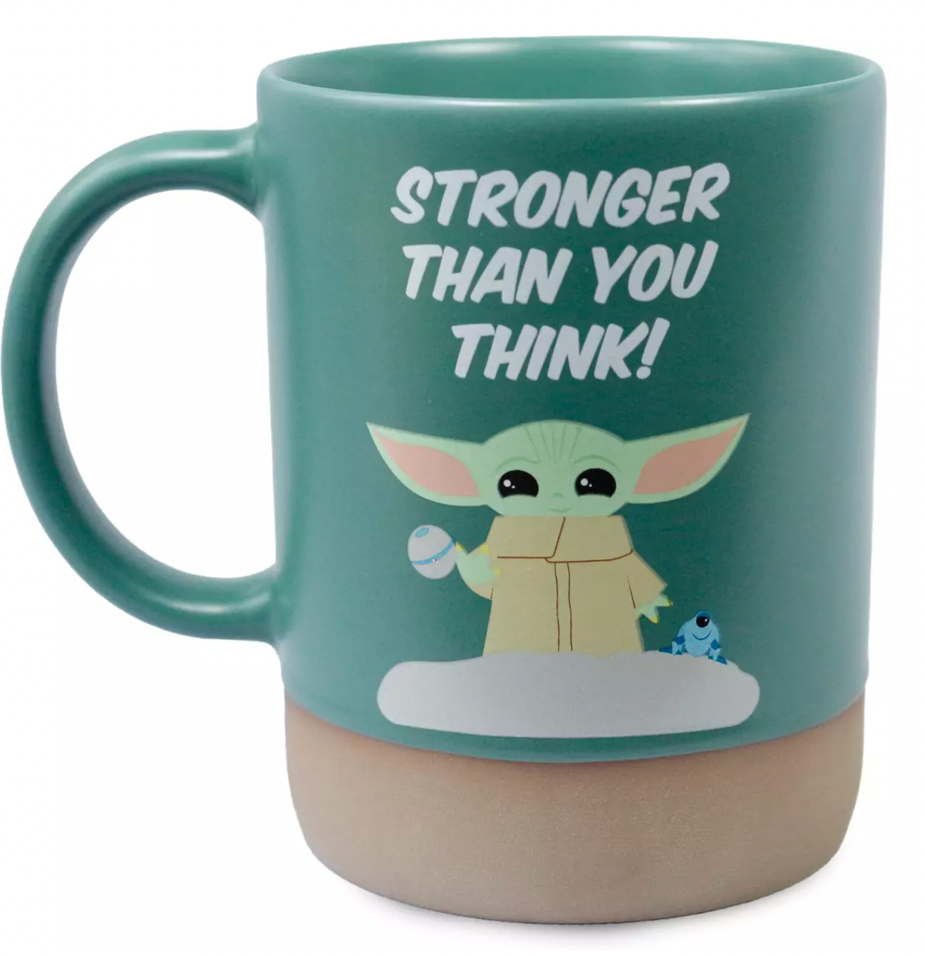 Disney Star Wars The Mandalorian Grogu Stronger Than You Think Coffee Mug New