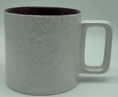 Starbucks 2022 Christmas Holiday White Winter Coffee Mug New