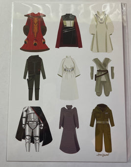 Disney Artist Leaders on the Galaxy Ann Shen Postcard Wonderground Gallery New