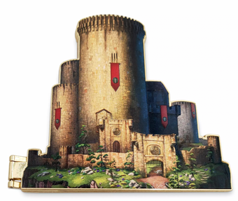Disney Merida Castle Pin Brave Castle Collection Limited Pin New with Card