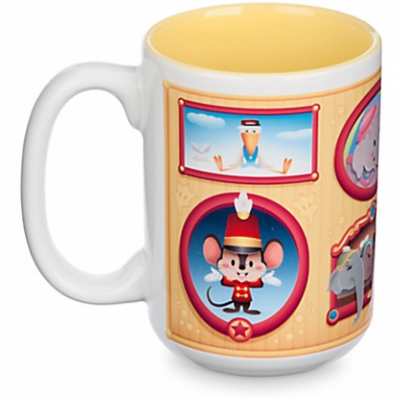 Disney Parks Dumbo Cuties Character Ceramic Coffee Mug New