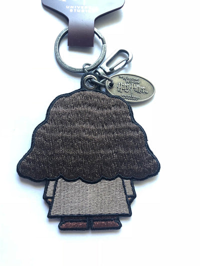 Universal Studios Wizarding World Harry Potter Rubeus Hagrid Patch Keychain New