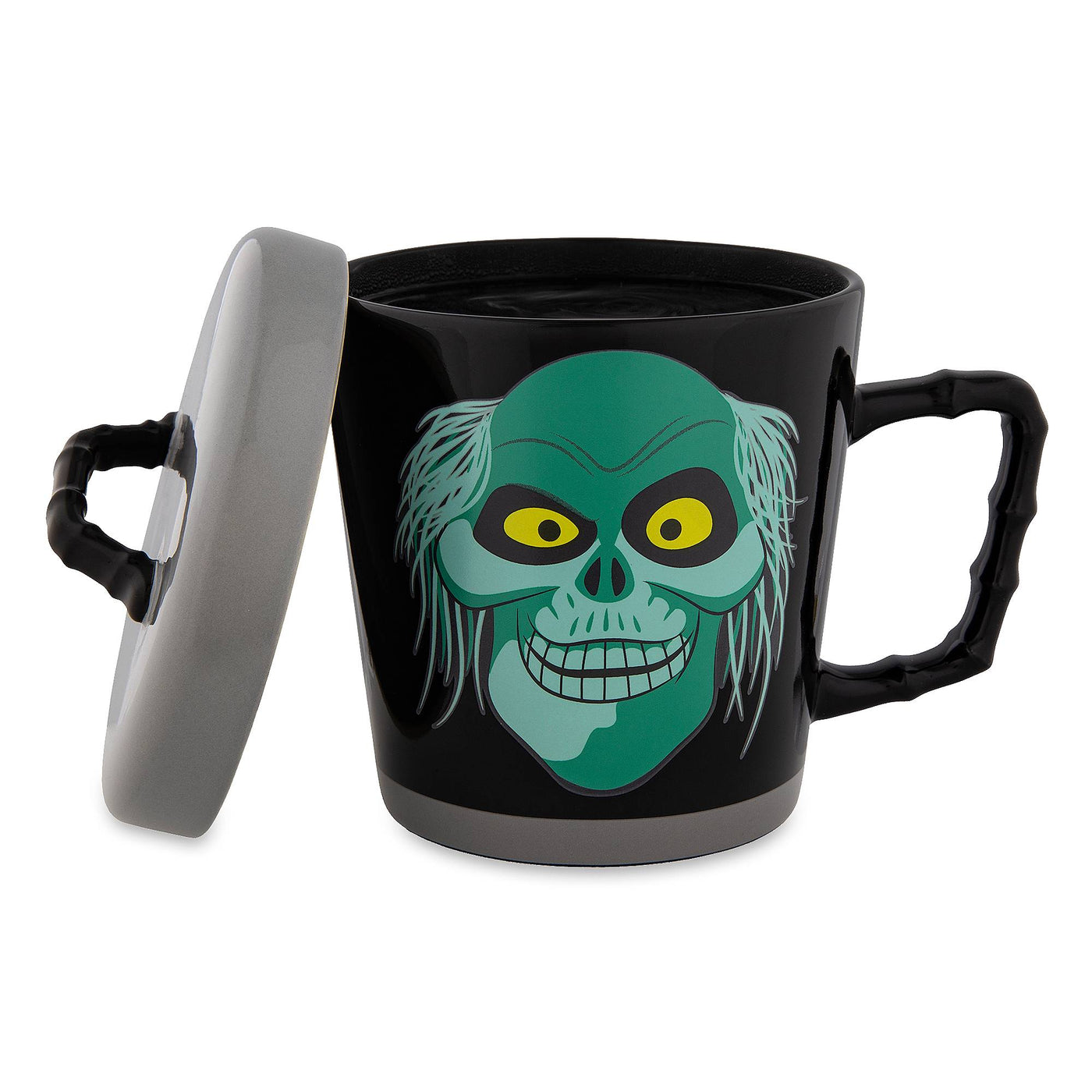 Disney Parks Haunted Mansion Ghost Heat Sensitive Color Decal Mug with Lid New