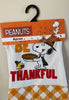 Peanuts Snoopy Woodstock Thanksgiving Be Thankful Adult Apron New with Tag