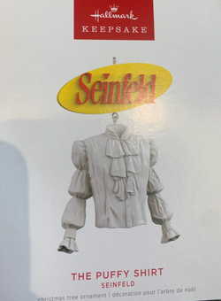 Hallmark 2022 Seinfeld The Puffy Shirt Christmas Ornament New With Box