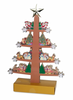Disney Santa Mickey Mouse and Friends Wooden Light-Up Holiday Christmas Tree New