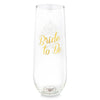Disney Fairy Tale Weddings Bride Glass Tumbler New