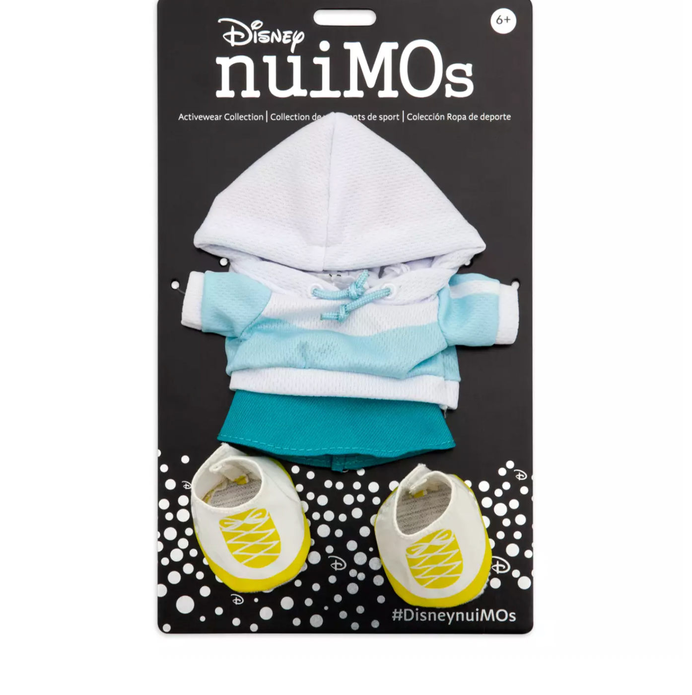 Disney NuiMOs Outfit Mesh Hoodie with Active Skirt and Sneakers New with Card