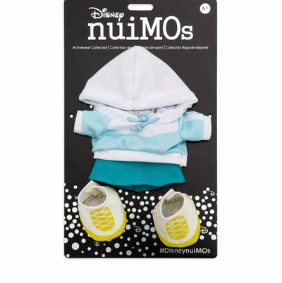 Disney NuiMOs Outfit Mesh Hoodie with Active Skirt and Sneakers New with Card