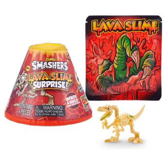 Zuru Smashers Series 4 Surprise Volcano Lava Slime New Sealed