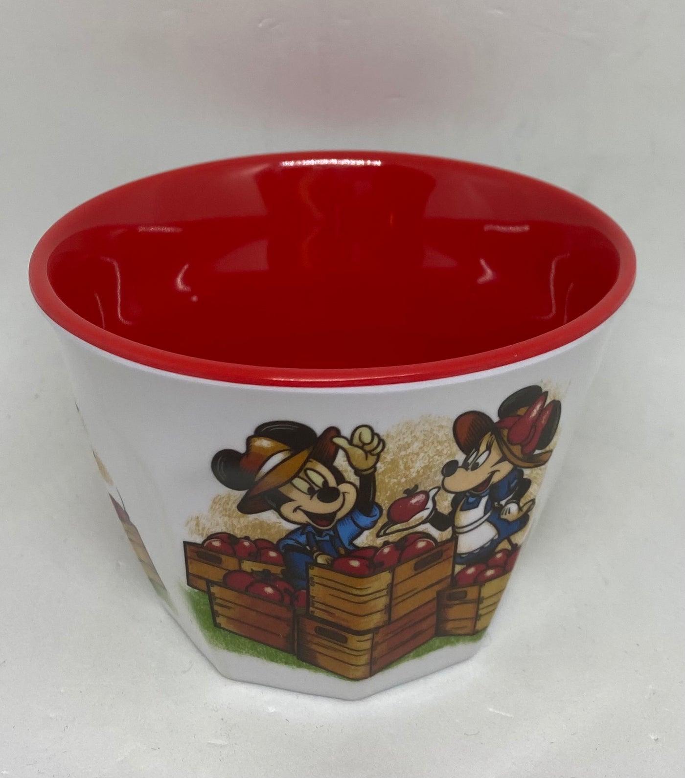 Disney Epcot Food And Wine 2021 Mickey Minnie Apple Orchard Prize Bowl New