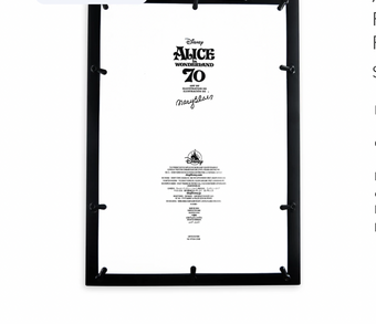 Disney Alice in Wonderland 70th by Mary Blair Framed Pin Set Limited Edition New