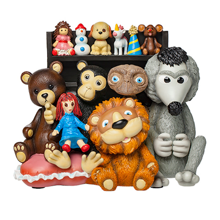 Universal Studios E.T. Extra Terrestrial Hidden in Plush Resin