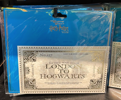 Universal Studios Harry Potter Hogwarts Express Ticket New With Tag