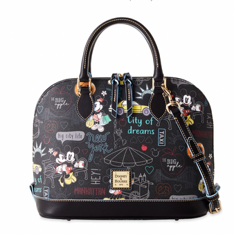 Disney Parks Mickey and Minnie New York City Dooney & Bourke Satchel Bag New Tag