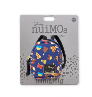 Disney NuiMOs Parks Food Icons Backpack New with Card