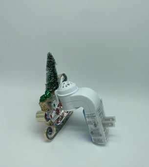 Bath and Body Works Christmas Tree with Sleigh Light Up 24/7 Wallflowers New