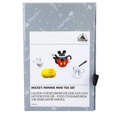 Disney Parks Mickey Body Parts Mini Tea Set New with Box