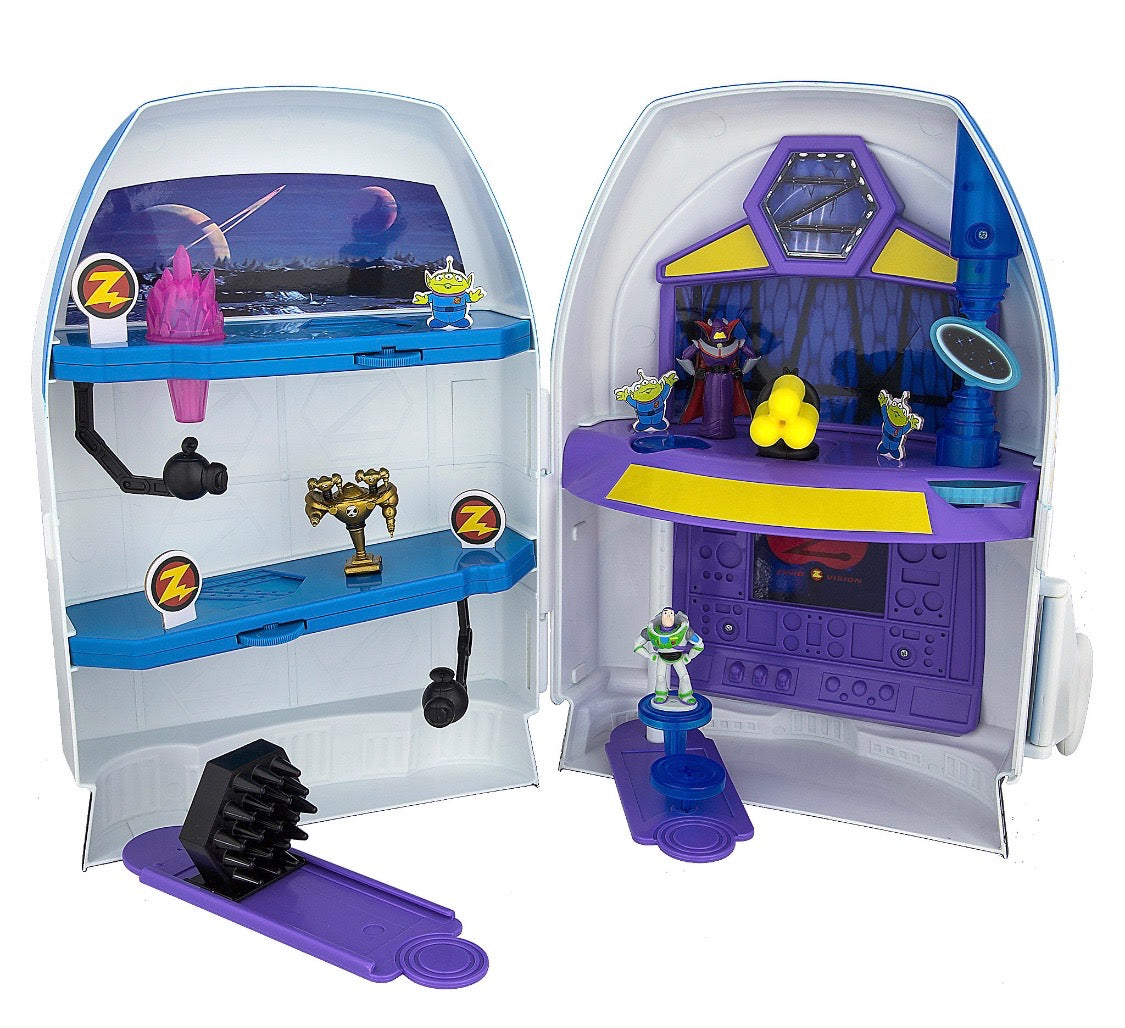 Disney Parks Toy Story Buzz Lightyear Spaceship Playset New with Box