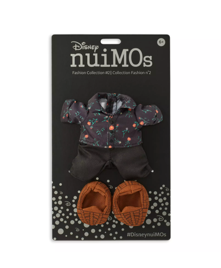 Disney NuiMOs Outfit Floral Shirt with Black Pants and Sandals New with Card