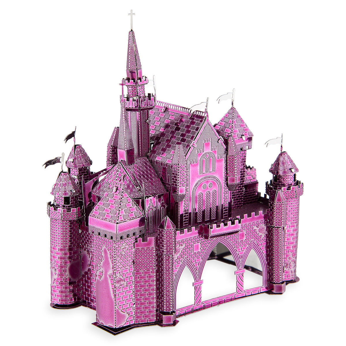 Disney Parks Sleeping Beauty Castle Two Toned Metal Earth Model Kit 3D New