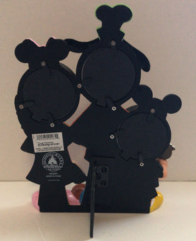 Disney Parks Shanghai Characters Boy Goofy Mickey Minnie Photo Frame New w Box