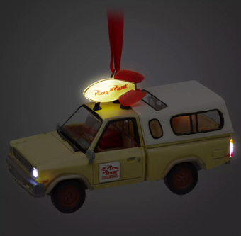 Disney Sketchbook Toy Story Pizza Planet Delivery Truck Christmas Ornament New