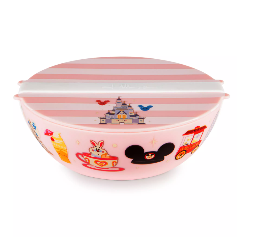 Disney Parks Cuties Tiki Room Travel Bowl By Jerrod Maruyama New with Box