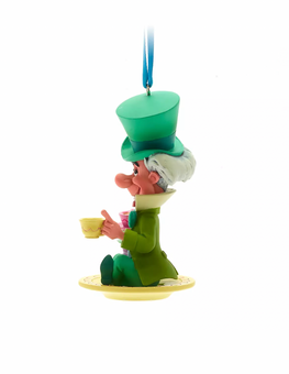 Disney Sketchbook Mad Hatter Alice in Wonderland Christmas Ornament New with Tag