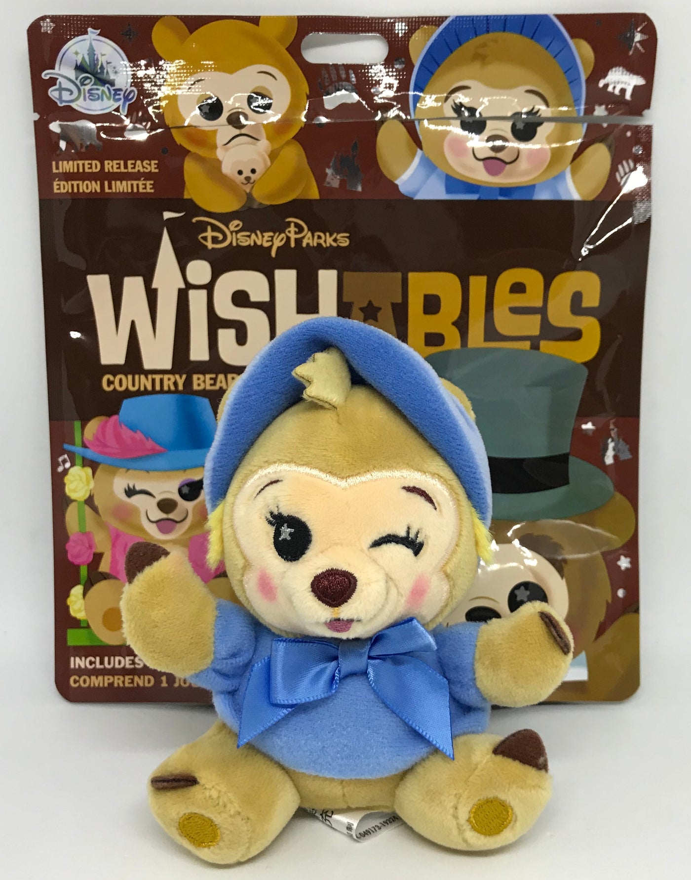 Disney Country Bear Jamboree Bunny Bubbles Beulah Winking Wishables Plush New