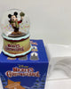 Disney Mickey as Bob Cratchit Christmas Carol Mystery Mini Snow Globe New