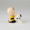 Enesco Peanuts Ceramics Charlie Brown Pets Snoopy Salt and Pepper New with Box