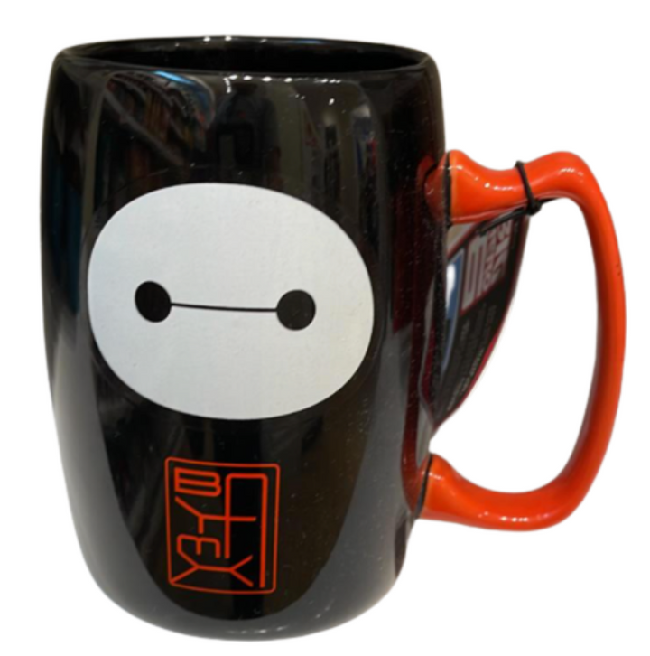 Disney Parks Baymax Big Hero Black Ceramic Coffee Mug New With Tag – I Love  Characters