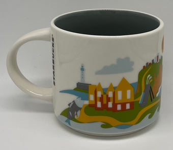 Starbucks You Are Here Collection Aberdeen Scotland Ceramic Coffee Mug New With Box